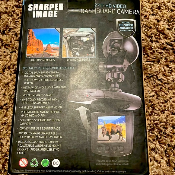 Sharper Image Dashboard Camera - Picture 2 of 3